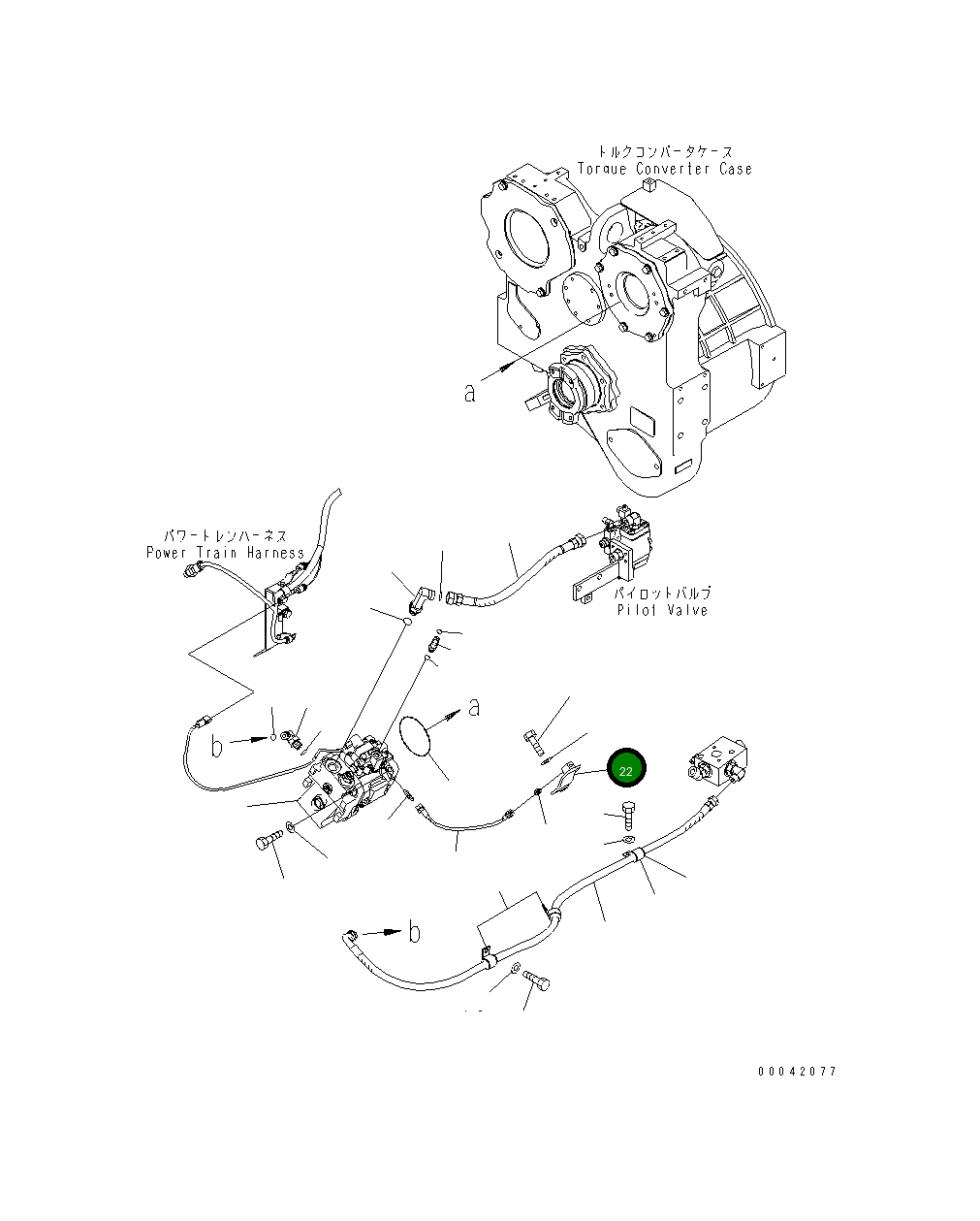 Кронштейн 17A-61-21331 Komatsu