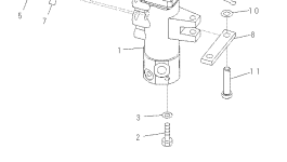 Палец 21X-60-11130 Komatsu
