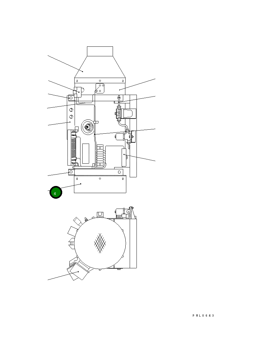 Корпус MKH300HK-2/113 Komatsu