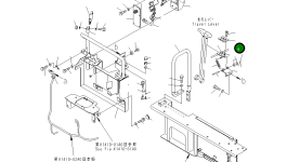 Лист 8234-43-1210 Komatsu