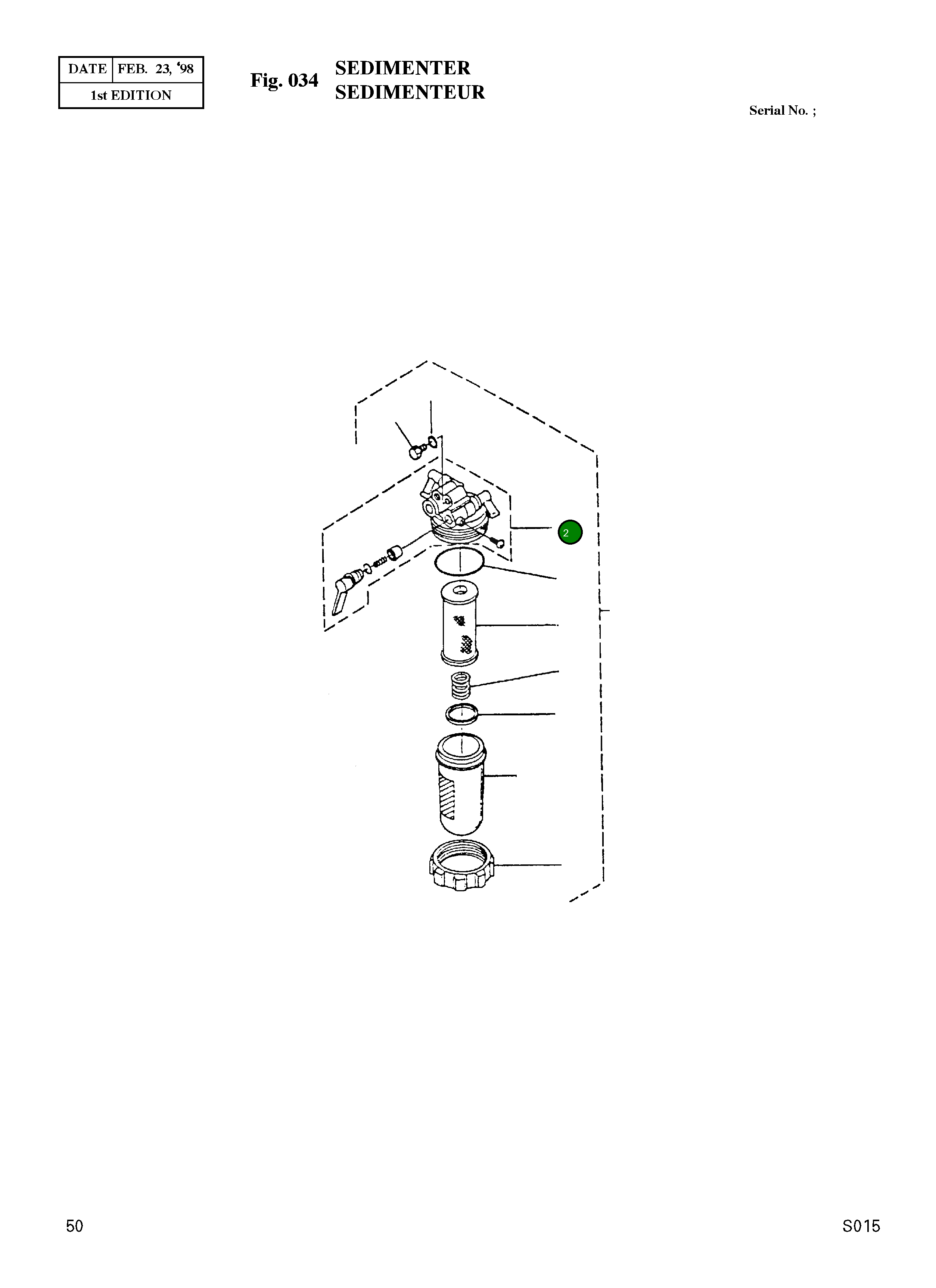 Корпус 15831-4311-0 Komatsu