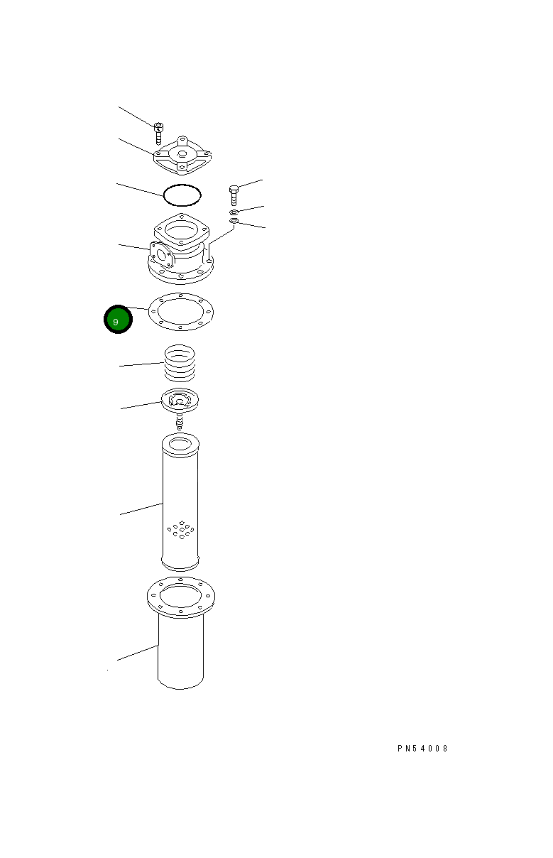 Набивка 26A-60-16580 Komatsu