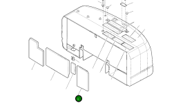 Лист 206-46-A5160 Komatsu