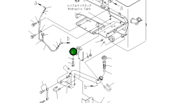 Кронштейн 569-61-82570 Komatsu