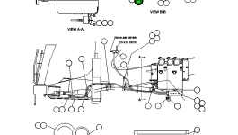 Наклейка TM2379 Komatsu