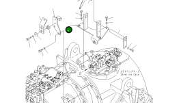 Кронштейн 198-43-61310 Komatsu
