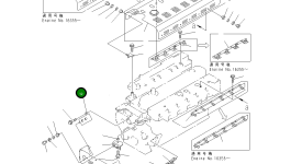 Кронштейн 6222-85-8220 Komatsu