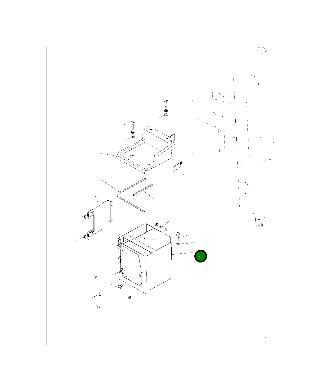 Корпус 423-54-52831 Komatsu