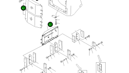 Маска 17M-862-2910 Komatsu