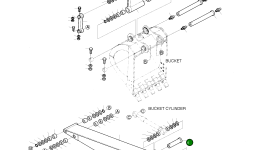 Палец 2123-4195 Komatsu