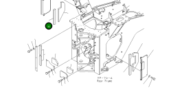 Лист 426-Z90-3640 Komatsu