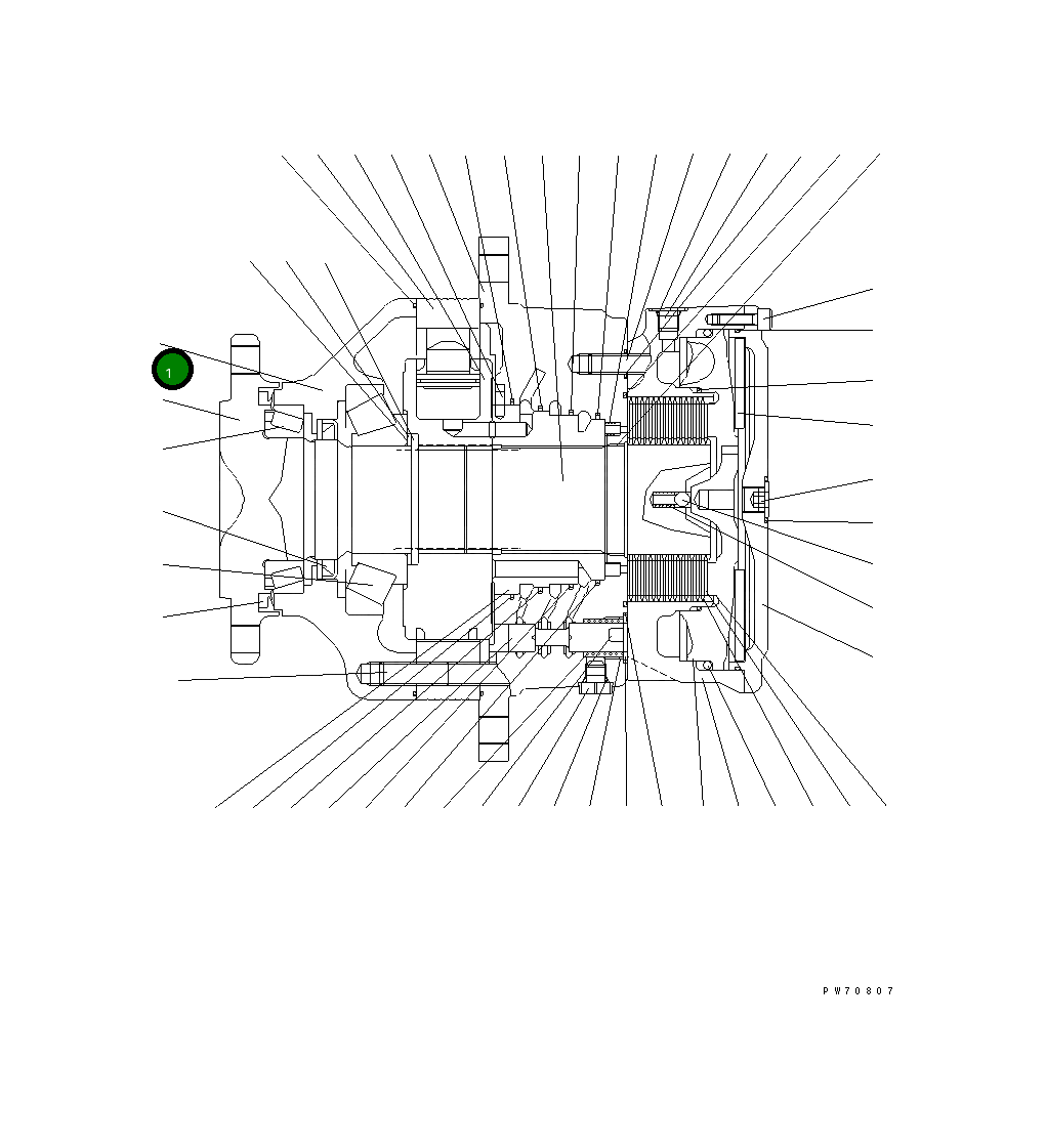 Корпус 258-81-51110 Komatsu