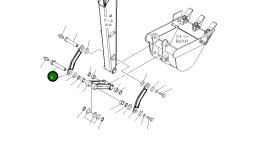 Палец 22K-70-23350 Komatsu