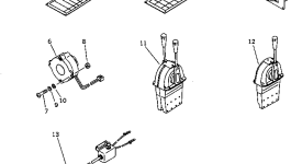Трюмный насос в сборе 7700-82-2600 Komatsu