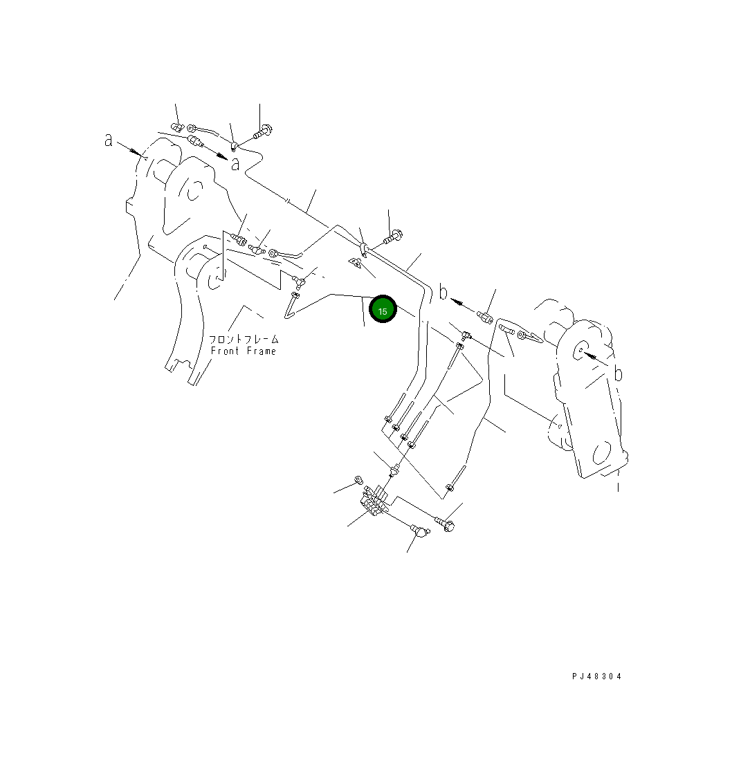 Кронштейн 419-T32-2130 Komatsu