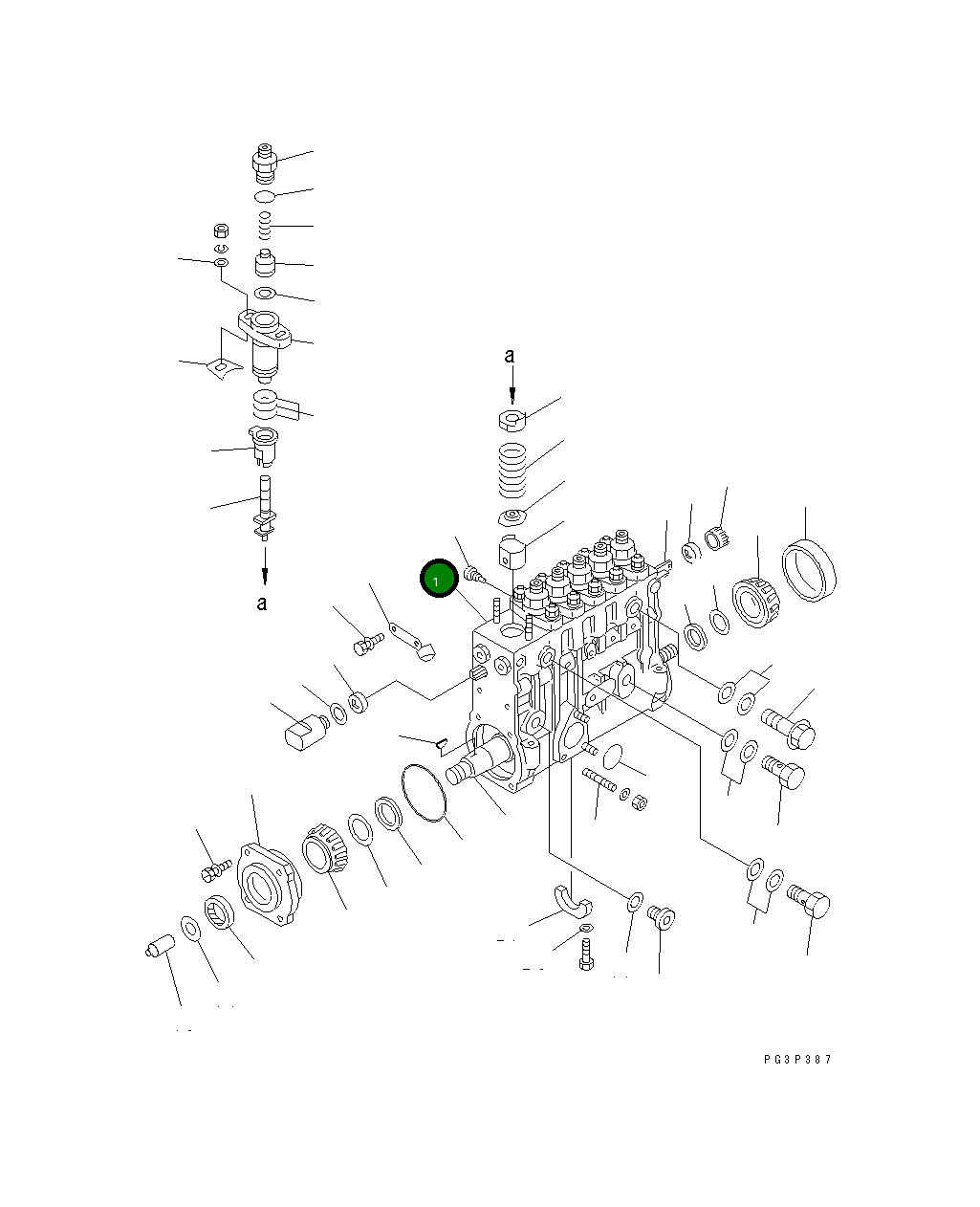 Корпус, в сборе ND090100-8420 Komatsu
