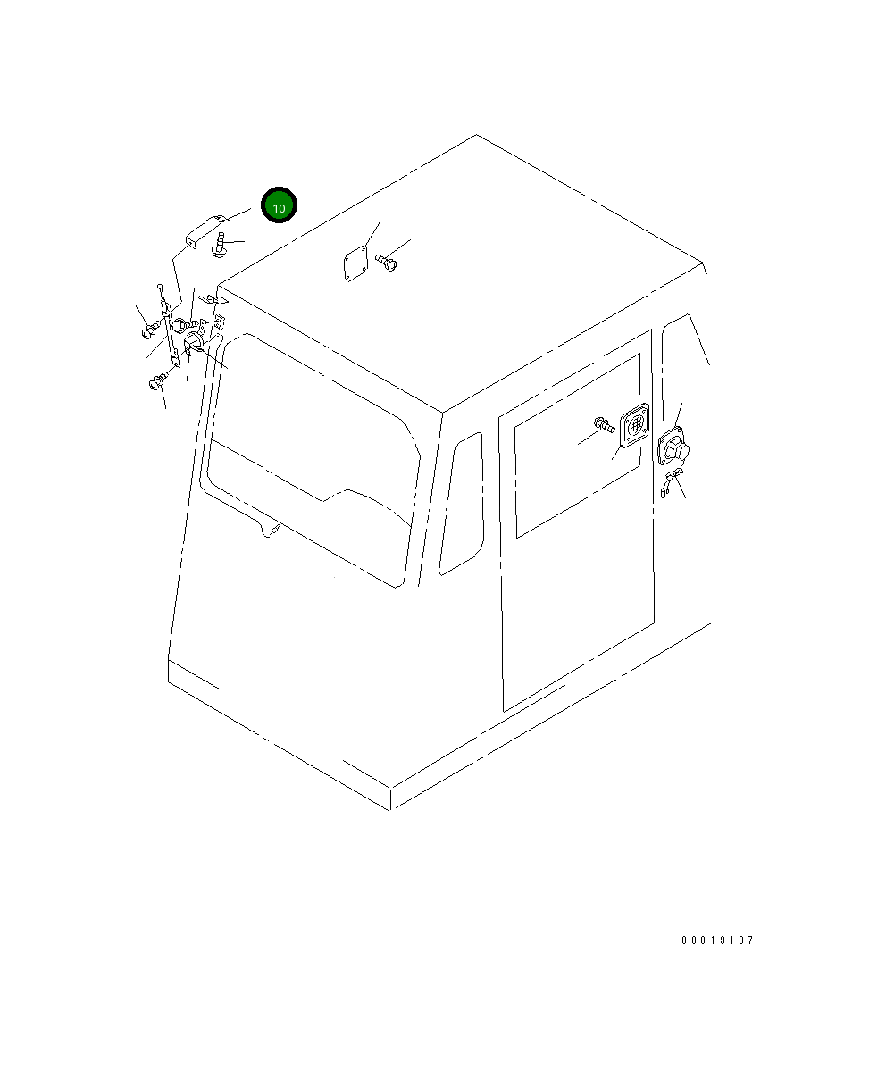 Кронштейн 567-54-73521 Komatsu