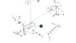 Кронштейн 114-43-51291 Komatsu