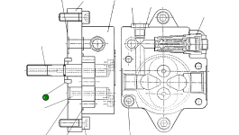 Кольцо 115425 Komatsu