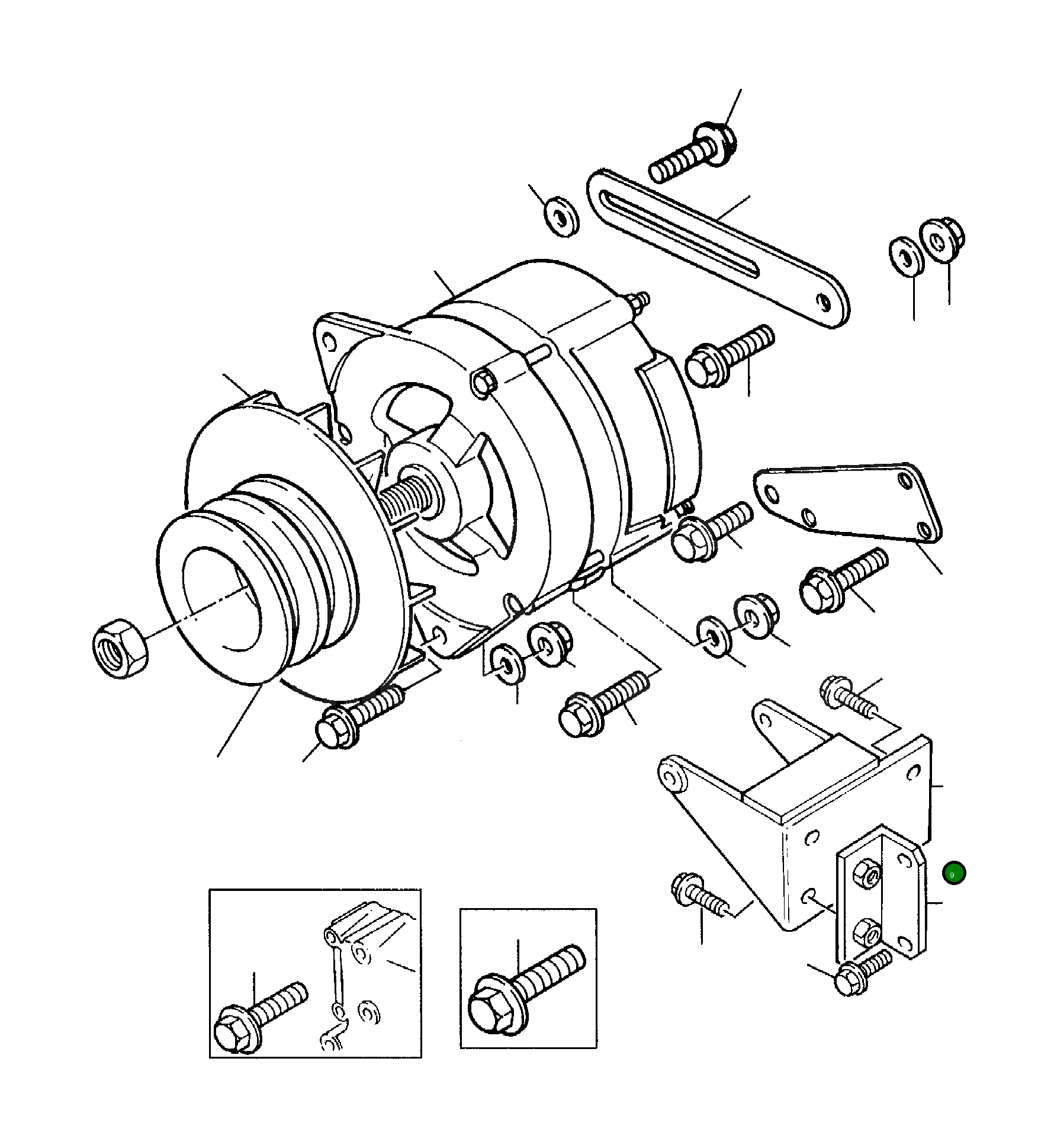 Кронштейн 6810-81-6231 Komatsu