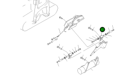 Кронштейн 176-70-46510 Komatsu