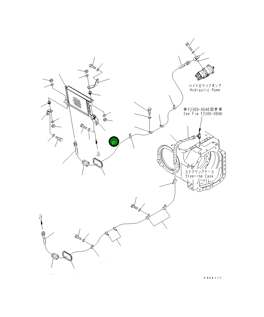 Кронштейн 12G-54-52121 Komatsu
