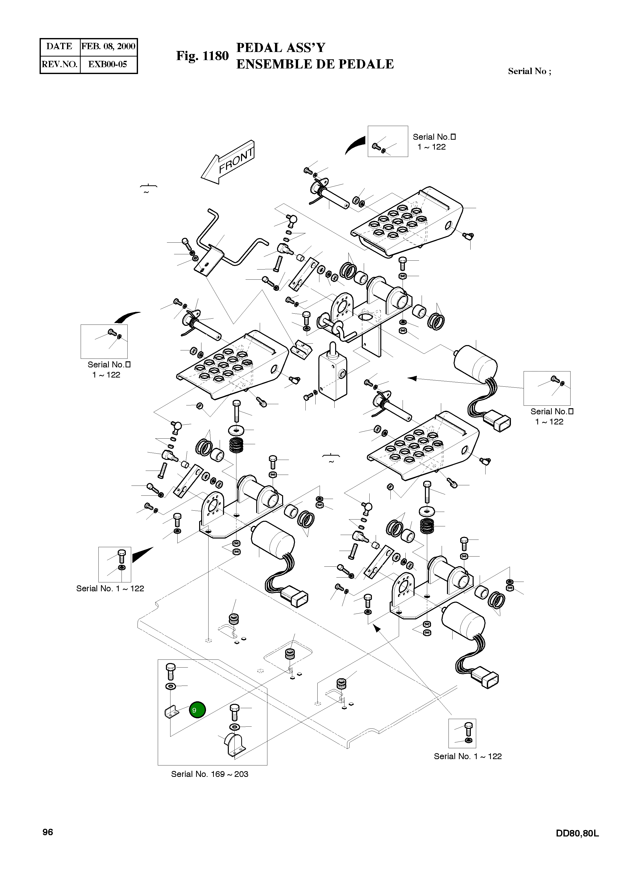 Кронштейн 5197-2516 Komatsu