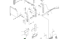 Лист 205-54-31241 Komatsu