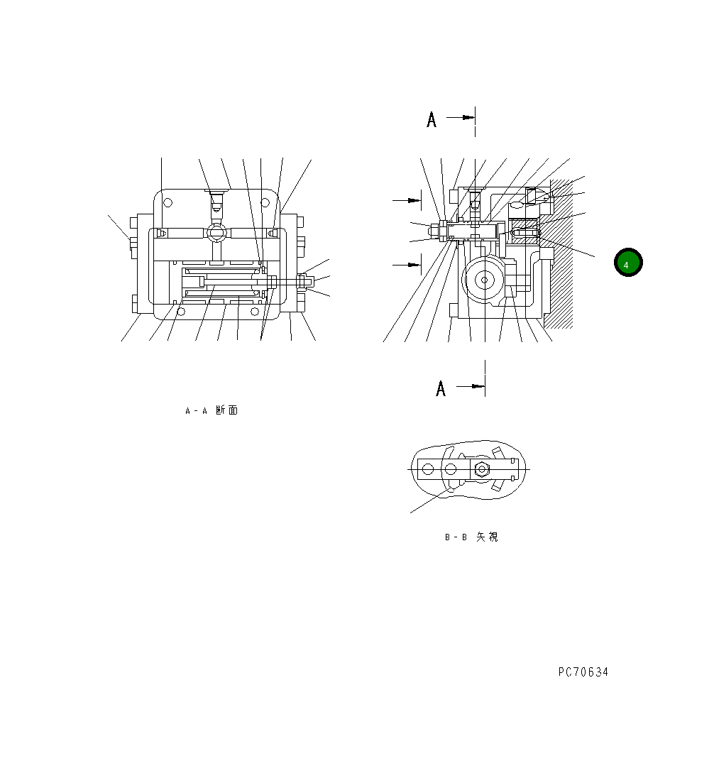 Палец 257-81-41810 Komatsu