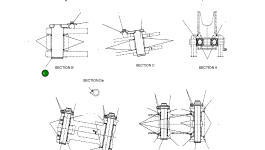 Палец 2123-2220C Komatsu