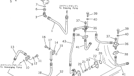 Шланг 195-49-13170 Komatsu