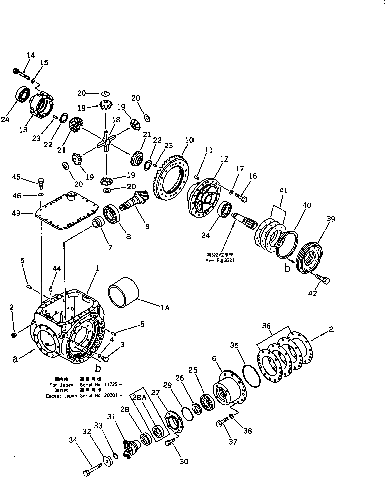 Клетка 419-23-11131 Komatsu