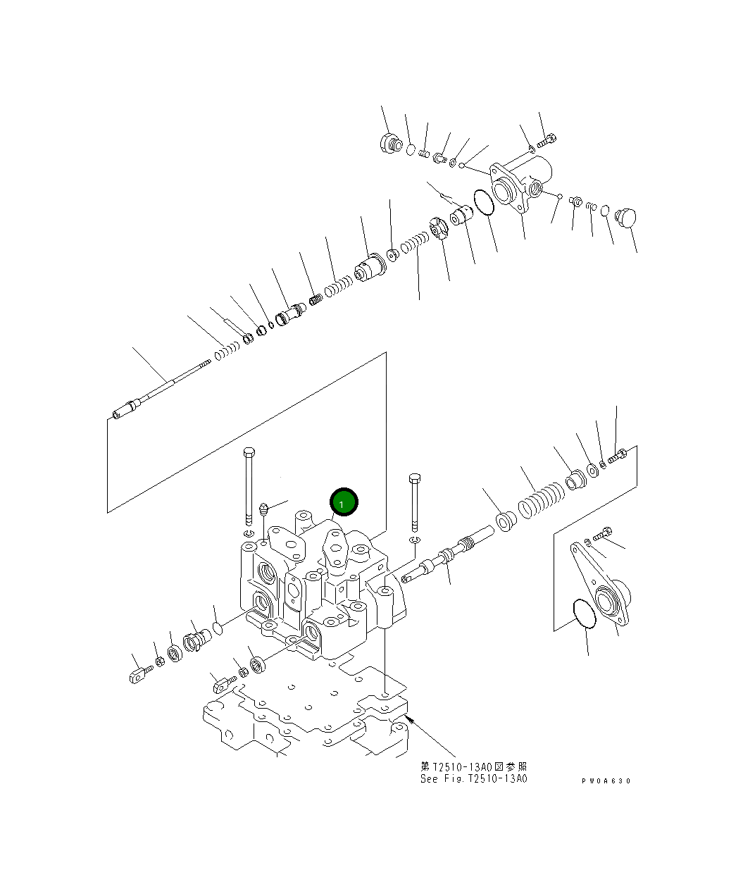 Корпус 14X-960-5210 Komatsu