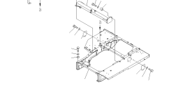 Опора 176-54-47132 Komatsu
