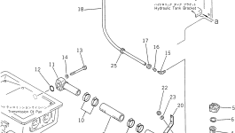 Кронштейн 566-60-83310 Komatsu