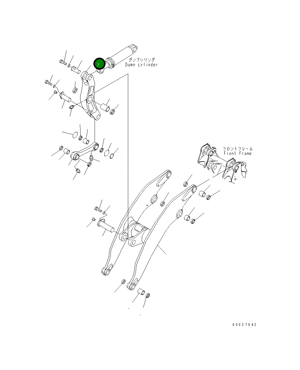 Коромысло 426-70-21132 Komatsu