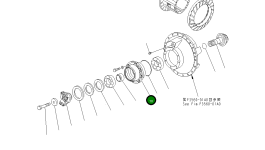 Клетка 56D-22-11352 Komatsu