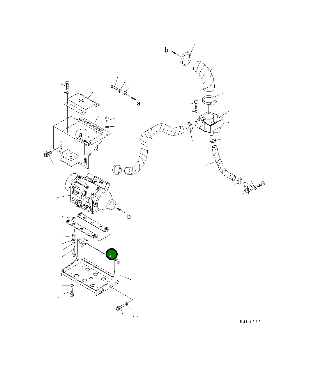 Кронштейн 196-01-26160 Komatsu