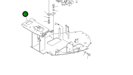 Кронштейн 22L-43-11103 Komatsu