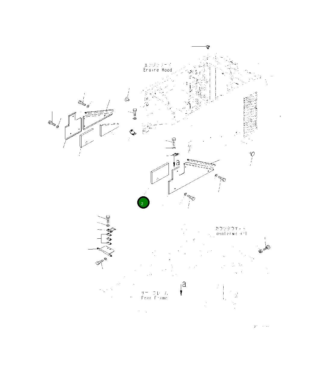 Лист 418-54-51780 Komatsu