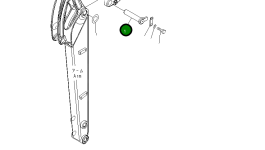 Палец 22F-70-21171 Komatsu