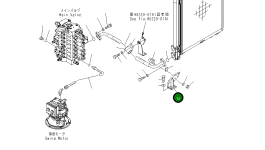 Кронштейн 20Y-62-44460 Komatsu