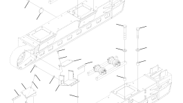 Кронштейн 4A1-30-23560 Komatsu