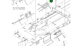 Кронштейн 8295-75-1242 Komatsu