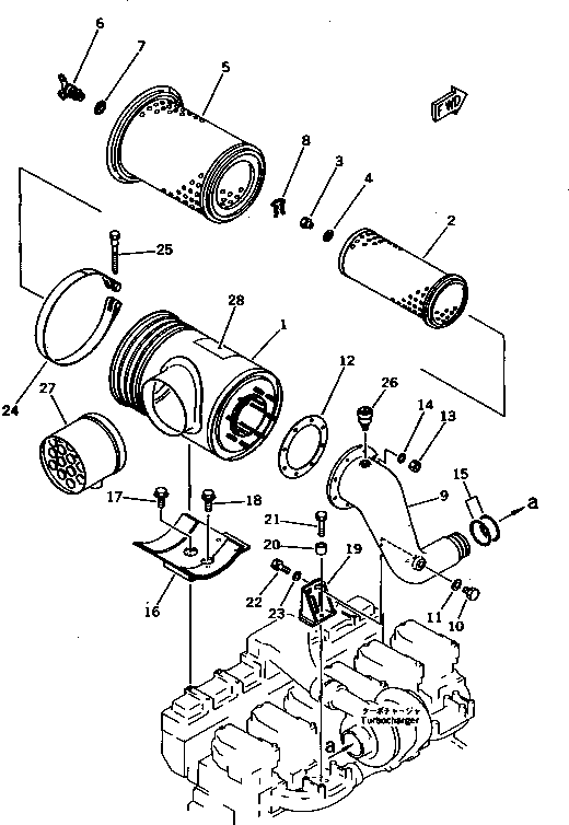Кронштейн 6212-11-4550 Komatsu