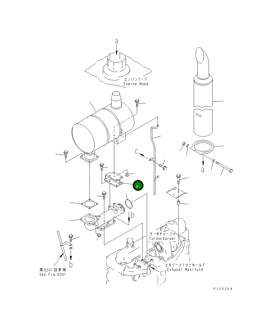 Кронштейн 6221-11-5510 Komatsu