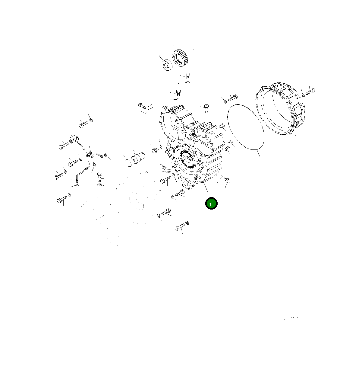 Корпус 425-13-43111 Komatsu