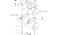 Кронштейн 567-35-72141 Komatsu