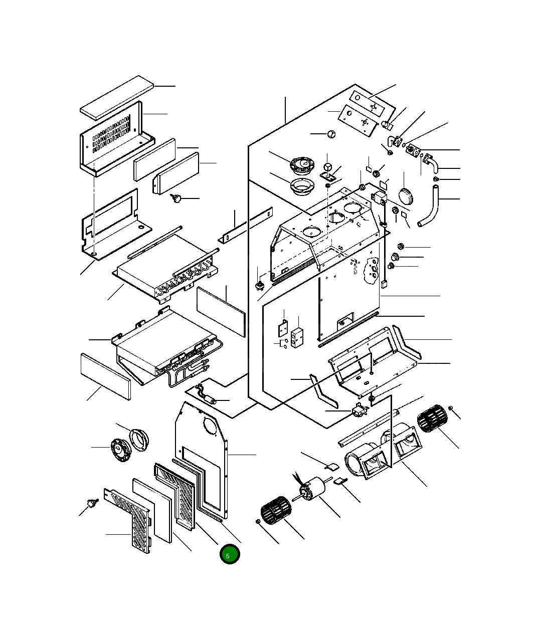 Основание фильтра 202-479 Komatsu