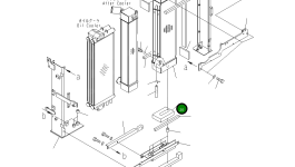 Лист 22B-03-12460 Komatsu